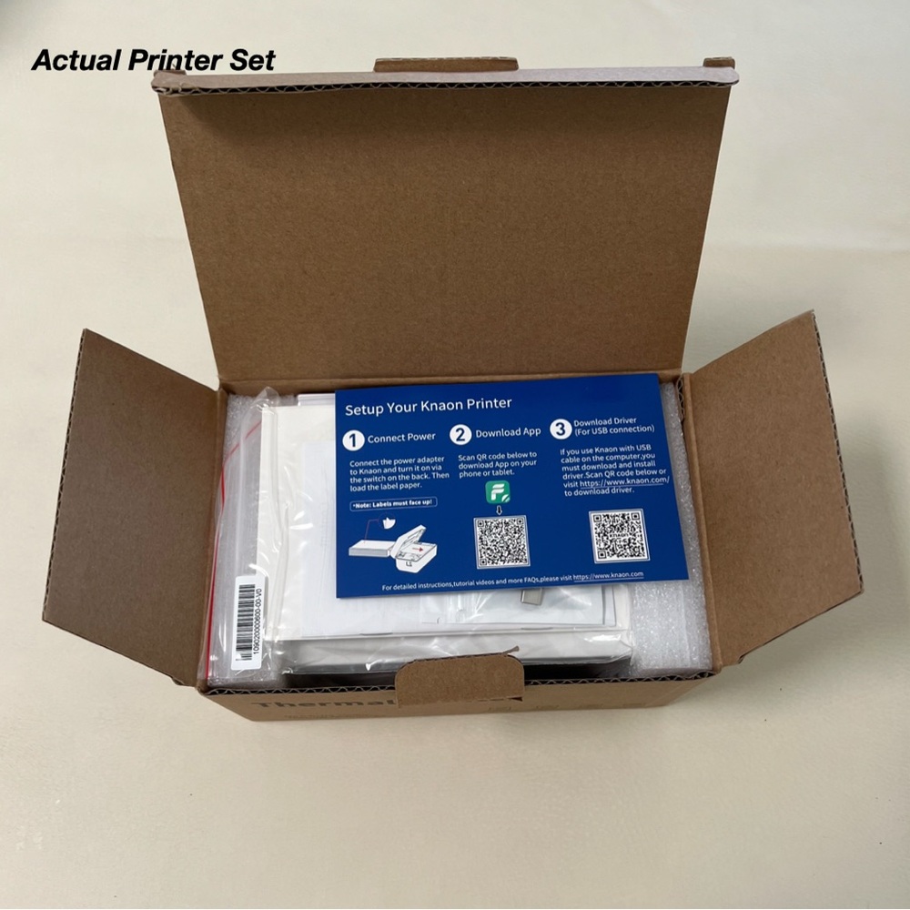 NWT: BT THERMAL PRINTER, SCALE & MICROPHONE/LIGHT TRIPOD (O/S) - Picture 11 of 14